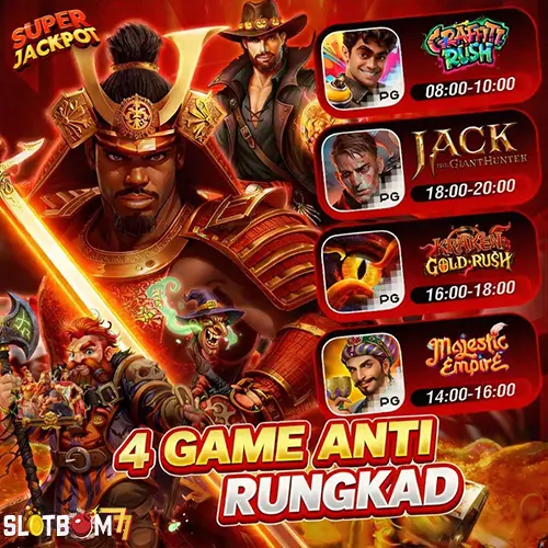 Galeri foto SLOTBOM77: Pusat Game Gacor Provider PG Soft Yang Digemari Masyarakat Indonesia di Medan